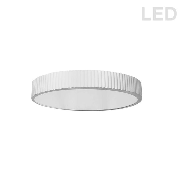 Dainolite Ltd - NBO-1830LEDFH-MW - LED Flush Mount - Nabisco - Matte White