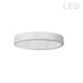 Dainolite Ltd - NBO-1830LEDFH-MW - LED Flush Mount - Nabisco - Matte White