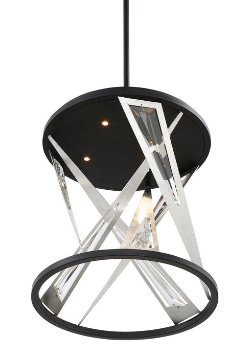 LED Chandelier from the Sarise collection in Black finish