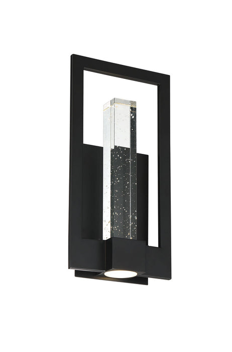 LED Outdoor Wall Mount from the Hanson collection in Black finish