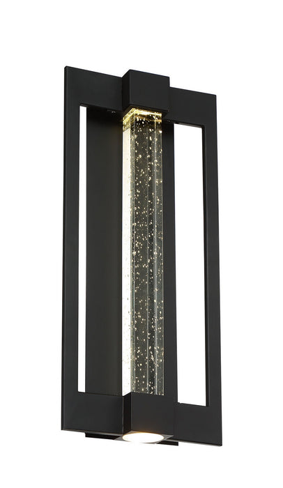LED Outdoor Wall Mount from the Hanson collection in Black finish