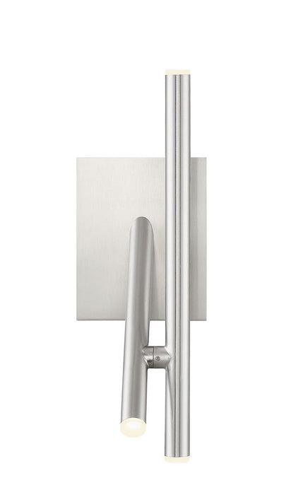 LED Wall Sconce from the Crossroads collection in Satin Nickel finish