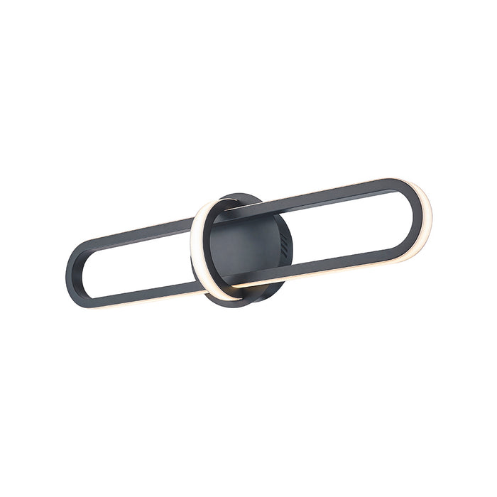 LED Wall Sconce from the Botton collection in Matte Black finish
