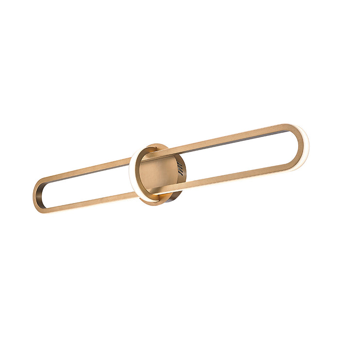 LED Wall Sconce from the Botton collection in Satin Gold finish