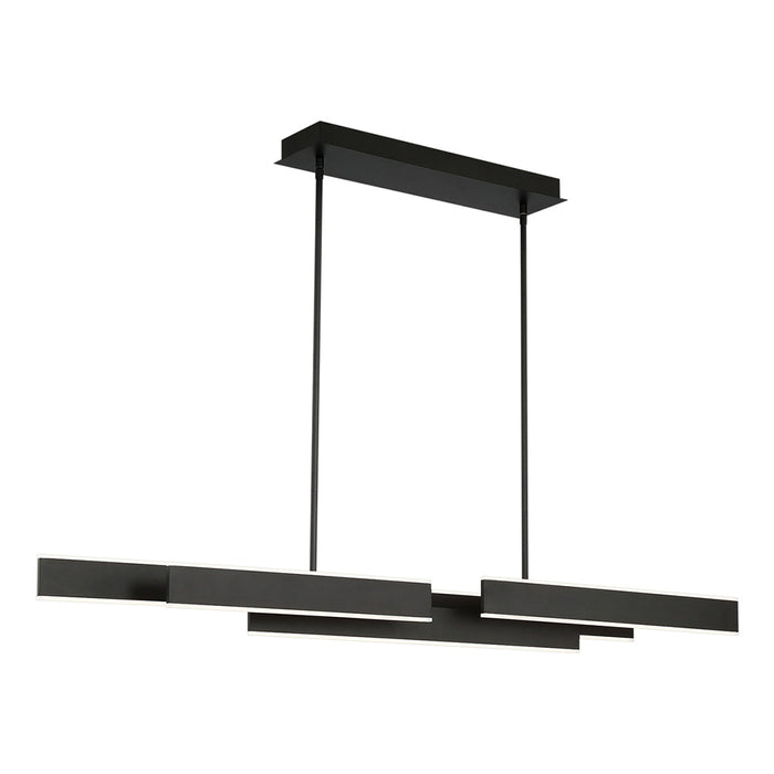 LED Chandelier from the Cameno collection in Matte Black finish