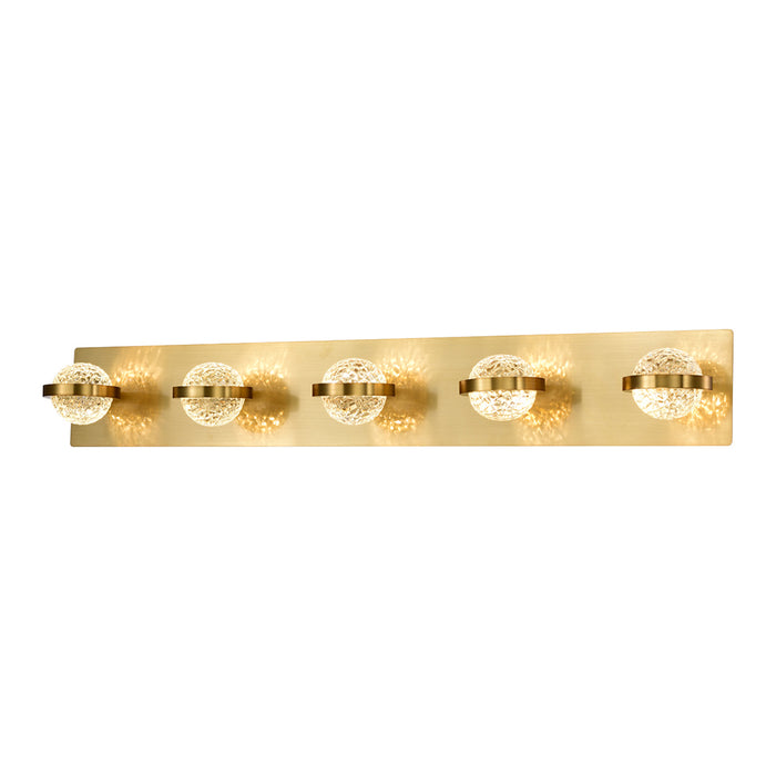 LED Bathbar from the Ryder collection in Gold finish