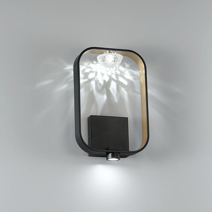 LED Wall Sconce from the Dagmar collection in Black finish