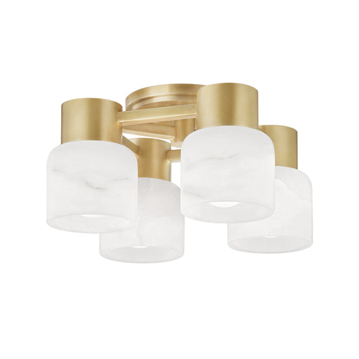 Hudson Valley - 4204-AGB - LED Wall Sconce - Centerport - Aged Brass