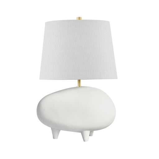 Hudson Valley - KBS1423201A-AGB/MW - One Light Table Lamp - Tiptoe - Aged Brass/Matte White