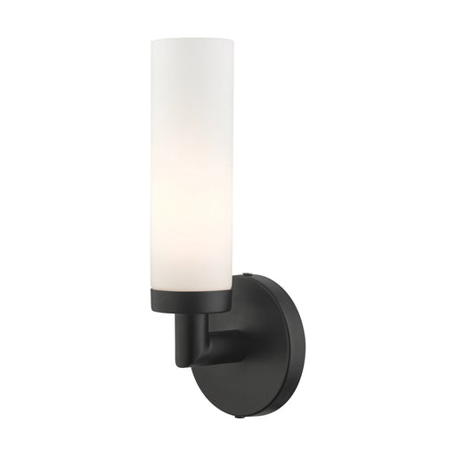 Livex Lighting - 10103-04 - One Light Wall Sconce - Aero - Black