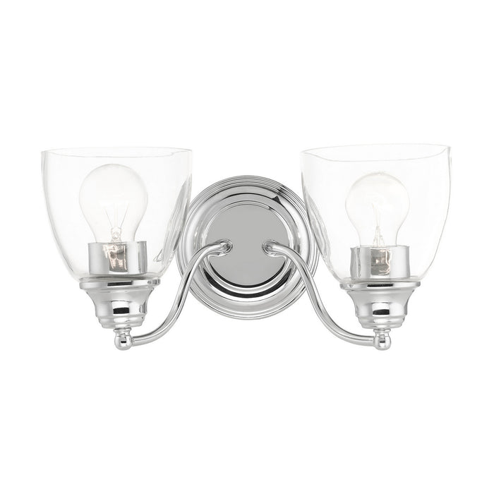 Livex Lighting - 15132-05 - Two Light Vanity - Montgomery - Polished Chrome