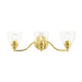Livex Lighting - 15133-02 - Three Light Vanity - Montgomery - Polished Brass