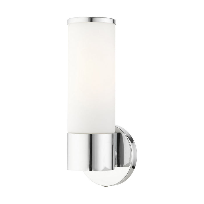 Livex Lighting - 16561-05 - One Light Wall Sconce - Lindale - Polished Chrome