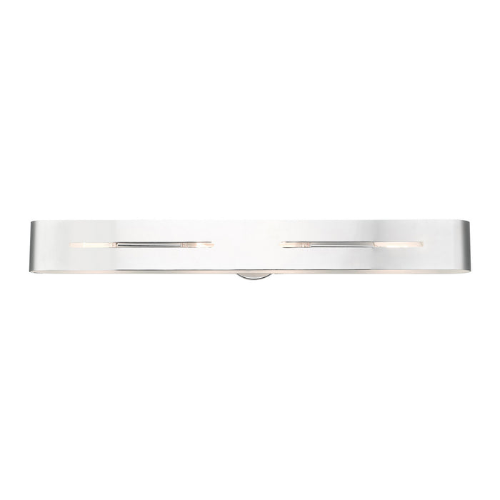 Livex Lighting - 16734-05 - Four Light Vanity - Ravena - Polished Chrome