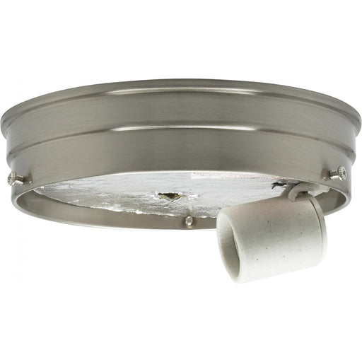 Satco - 90-1448 - One Light Ceiling Pan - Brushed Nickel