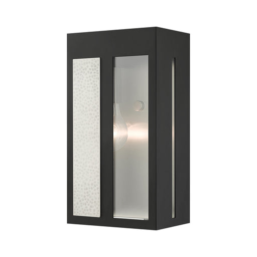 Livex Lighting - 27412-04 - One Light Outdoor Wall Lantern - Lafayette - Black