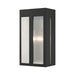 Livex Lighting - 27412-04 - One Light Outdoor Wall Lantern - Lafayette - Black