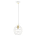 Livex Lighting - 41326-03 - One Light Pendant - Geometrix - White
