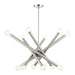 Livex Lighting - 45586-91 - 12 Light Chandelier - Stafford - Brushed Nickel
