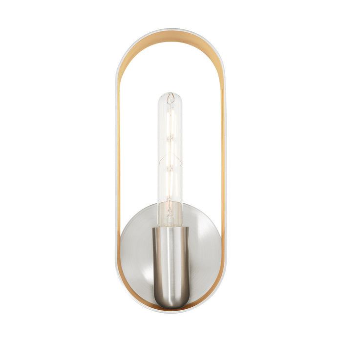 Livex Lighting - 45762-91 - One Light Wall Sconce - Ravena - Brushed Nickel