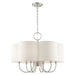 Livex Lighting - 45807-91 - Seven Light Chandelier - Solstice - Brushed Nickel