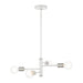 Livex Lighting - 45864-03 - Four Light Chandelier - Bannister - White