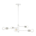 Livex Lighting - 45865-03 - Five Light Chandelier - Bannister - White