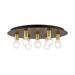 Livex Lighting - 45876-07 - Seven Light Flush Mount - Hillview - Bronze