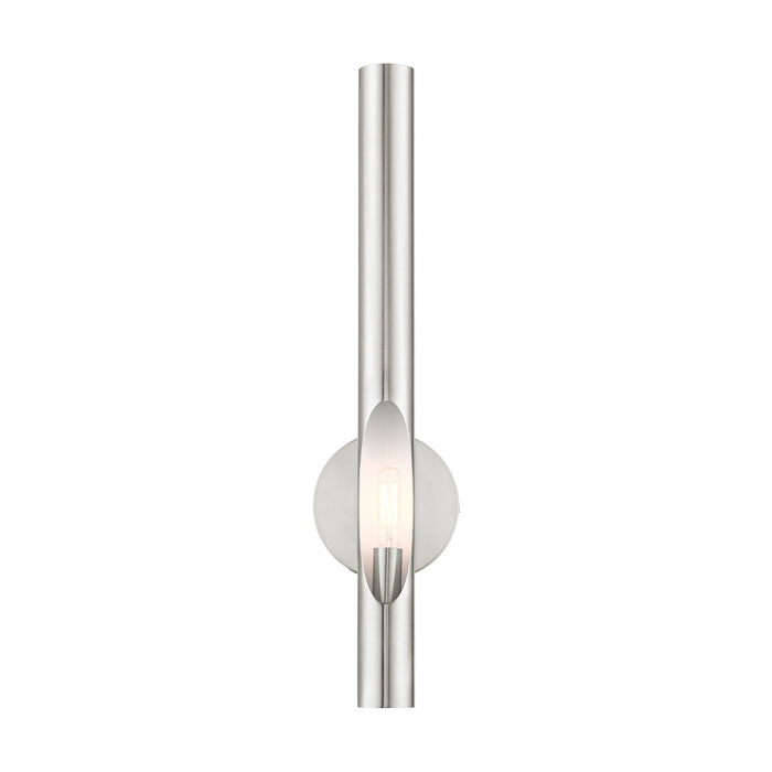 Livex Lighting - 45911-91 - One Light Wall Sconce - Acra - Brushed Nickel