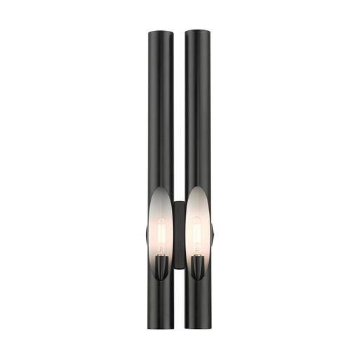 Livex Lighting - 45912-68 - Two Light Wall Sconce - Acra - Shiny Black