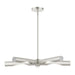 Livex Lighting - 45915-91 - Five Light Chandelier - Acra - Brushed Nickel