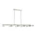 Livex Lighting - 45918-91 - Ten Light Linear Chandelier - Acra - Brushed Nickel