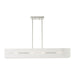 Livex Lighting - 45957-91 - Four Light Linear Chandelier - Soma - Brushed Nickel