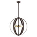 Livex Lighting - 46415-07 - Four Light Chandelier - Modesto - Bronze