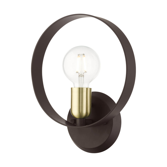Livex Lighting - 46421-07 - One Light Wall Sconce - Modesto - Bronze