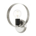 Livex Lighting - 46421-91 - One Light Wall Sconce - Modesto - Brushed Nickel