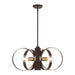 Livex Lighting - 46425-07 - Six Light Chandelier - Modesto - Bronze