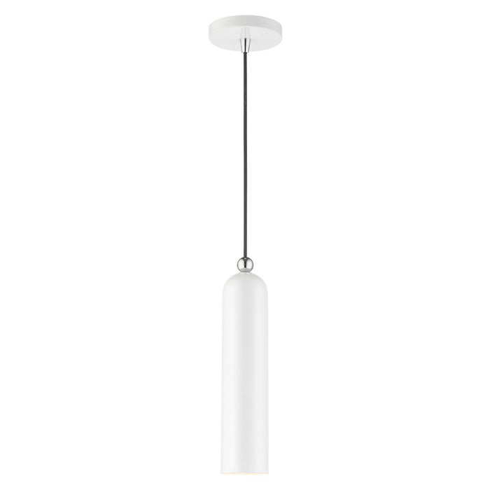 Livex Lighting - 46751-69 - One Light Pendant - Ardmore - Shiny White