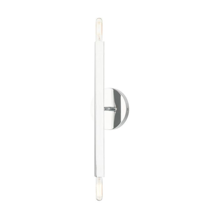 Livex Lighting - 46981-05 - Two Light Wall Sconce - Monaco - Polished Chrome