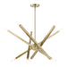 Livex Lighting - 46986-01 - Ten Light Chandelier - Monaco - Antique Brass