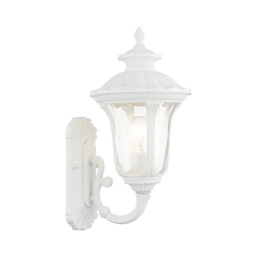 Livex Lighting - 7850-13 - One Light Outdoor Wall Lantern - Oxford - Textured White