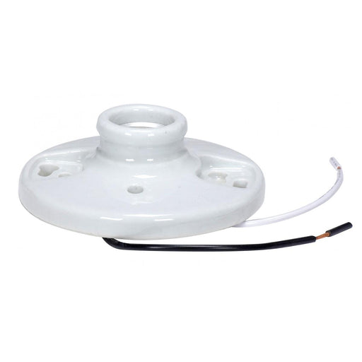 Satco - 90-2638 - Ceiling Receptacle - Glass