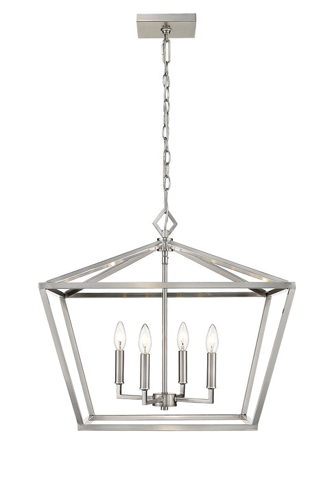 Millennium - 3294-SN - Four Light Pendant - None - Satin Nickel