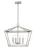 Millennium - 3294-SN - Four Light Pendant - None - Satin Nickel