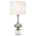 Robert Abbey - S209 - One Light Table Lamp - Jeannie - Polished Nickel w/ Clear Crystal Accent
