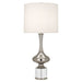 Robert Abbey - S209 - One Light Table Lamp - Jeannie - Polished Nickel w/ Clear Crystal Accent
