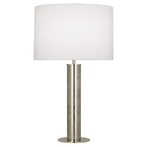 Robert Abbey - S627 - One Light Table Lamp - Michael Berman Brut - Polished Nickel