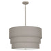 Robert Abbey - SG142 - Three Light Pendant - Decker - Polished Nickel