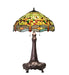 Meyda Tiffany - 101830 - Three Light Table Lamp - Hanginghead Dragonfly - Mahogany Bronze