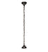 Meyda Tiffany - 104069 - One Light Schoolhouse Hardware - Revival - Craftsman Brown